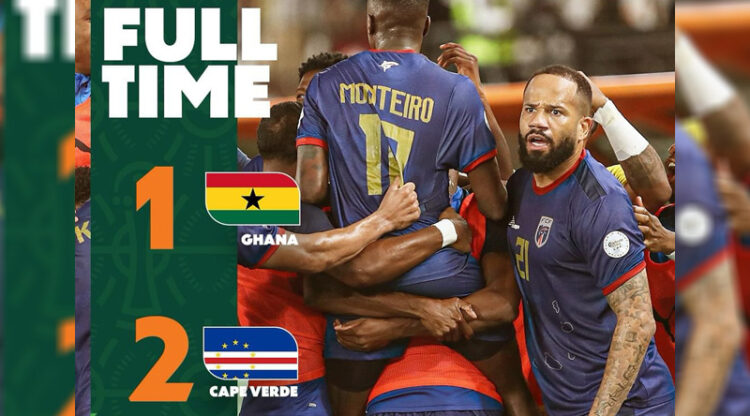 Futebol/CAN’2023: Cabo Verde vence Gana (2-1) em jogo de estreia e lidera o grupo B